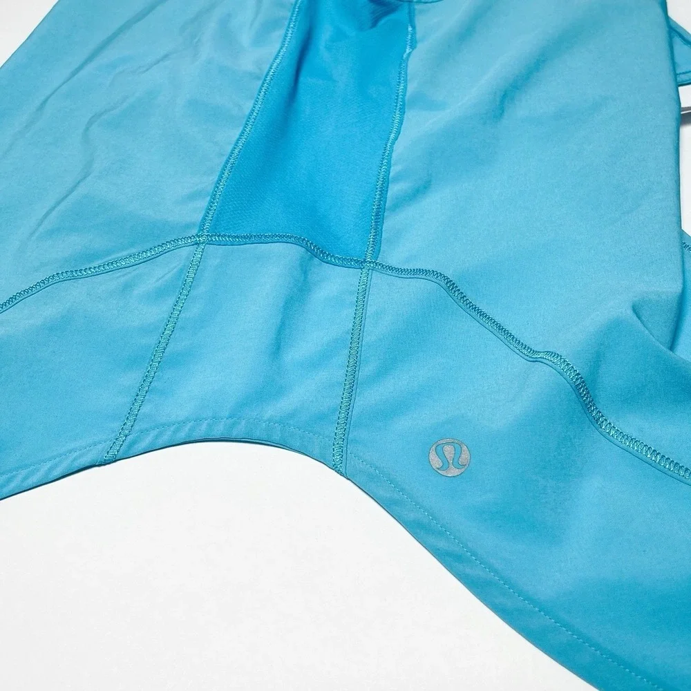 Lululemon Women's Run Featherweight Singlet Tank Top Blue Sz 4 Swift Ultra Light